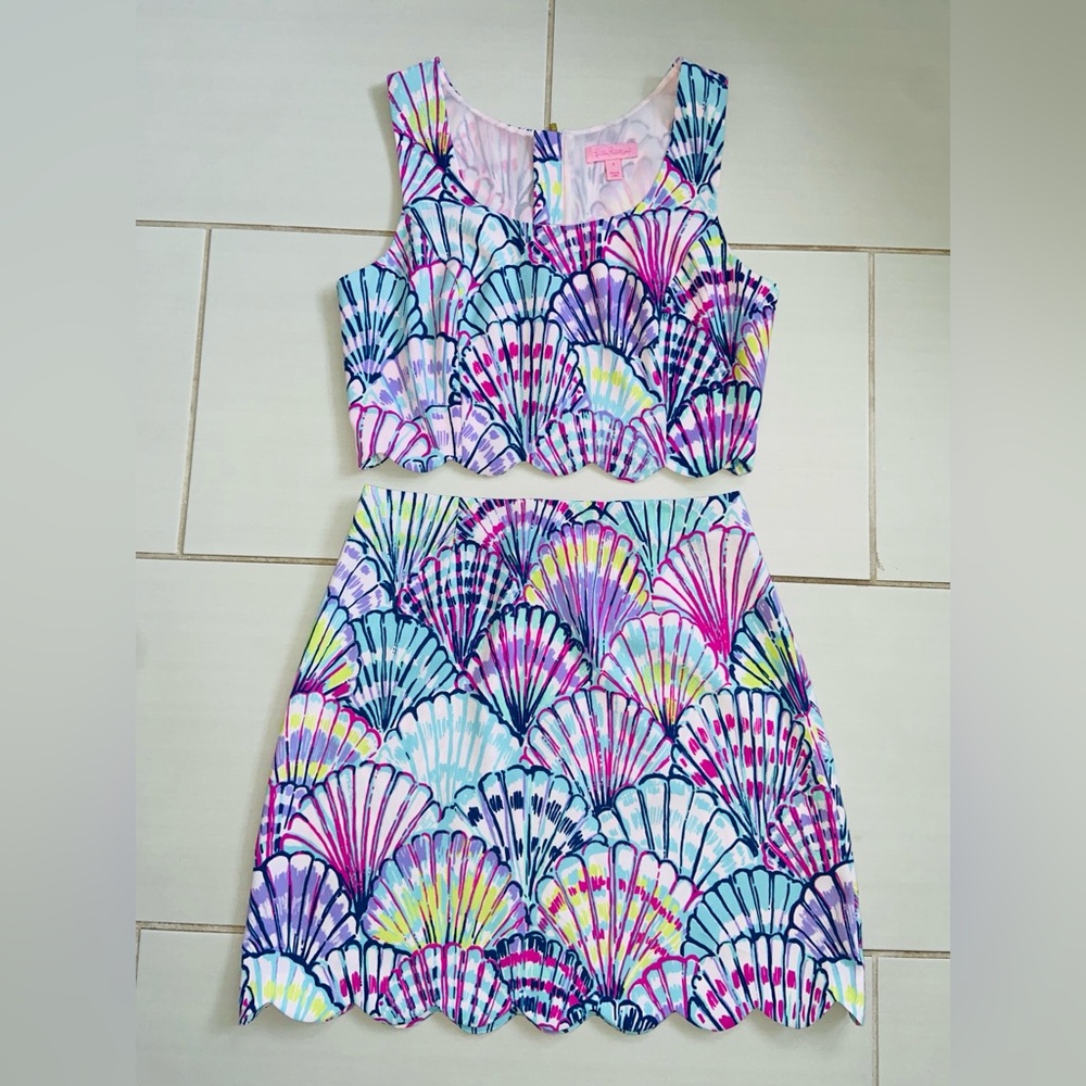 Lilly Pulitzer Cadden set Oh Shello